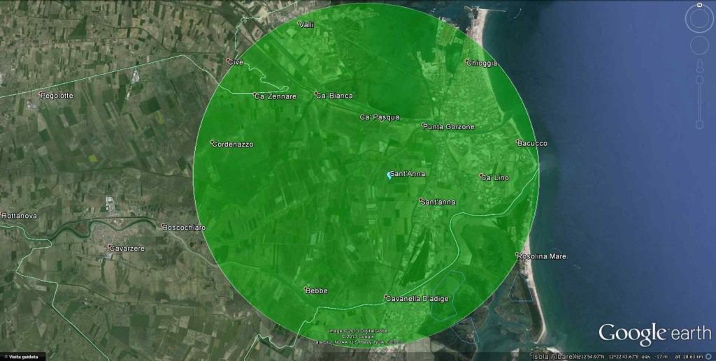 Copertura Internet ADSL WiFi Sant'Anna di Chioggia VE
