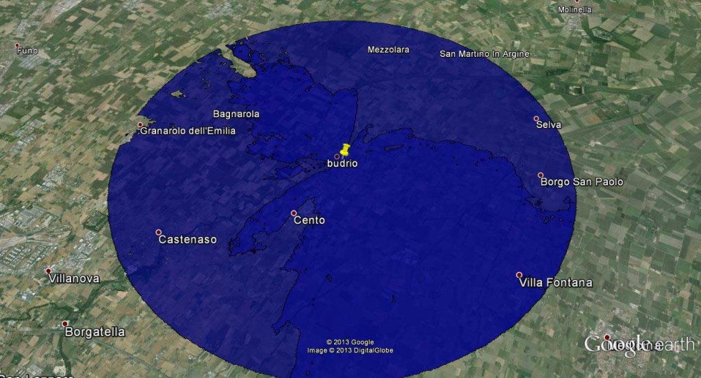 Copertura Internet ADSL Wifi - Budrio BOLOGNA